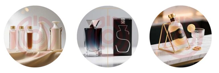 Alcohol Perfume Aromatherapy Cosmetics Shang Art Bottle