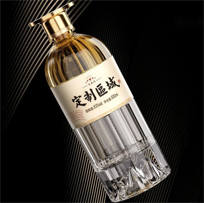 Crystal Glass Alcohol Liquor Bottle Packaging – Heritage-Grade Clarity for Collectible Spirits