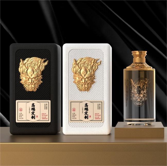 Glass Liquor Bottle Packaging – Timeless Craftsmanship for Aged Spirits