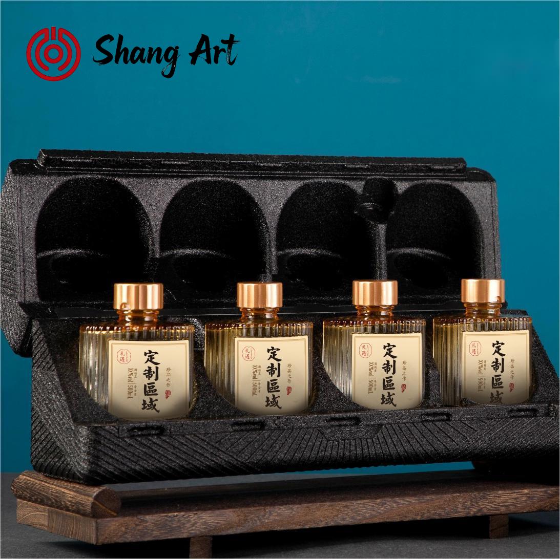 Custom Glass Mini Alcohol Bottle Packaging – Branded Tokens for Business Gifting