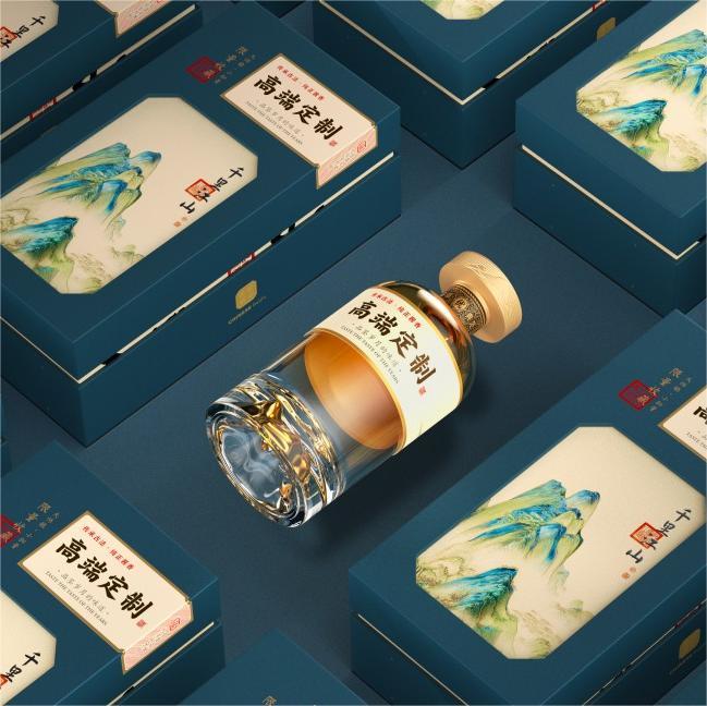 Mountain Glass Liquor Bottle Packaging – Global-Traceable for Cross-Border Brands