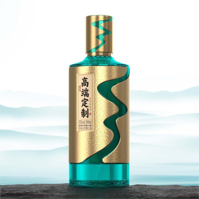 G16 RIVER Custom Glass Bottle Packaging