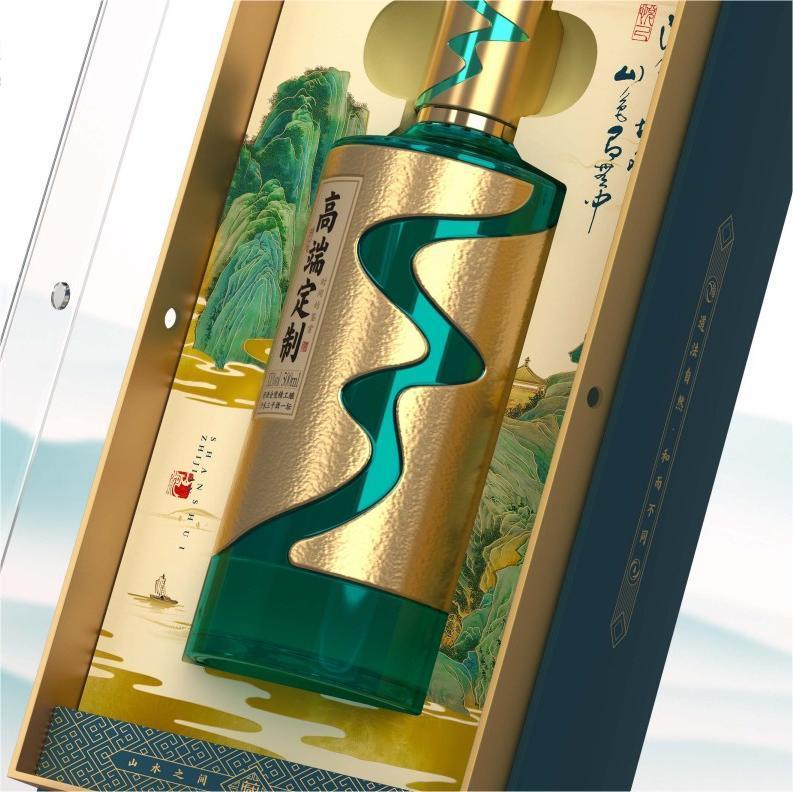 Eco-RIVER Custom Glass Alcohol Bottle Packaging – Recyclable Luxury for Green Brands