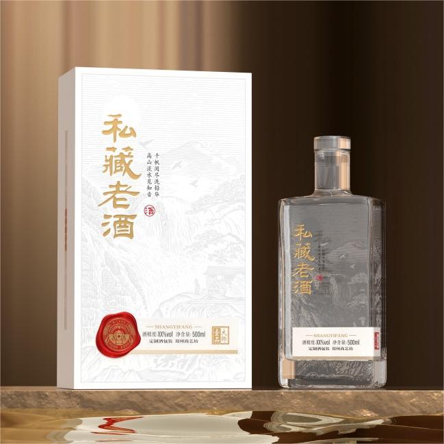 Eco-Friendly Square Transparent Glass Alcohol Bottle – Recyclable Design for Green Brands