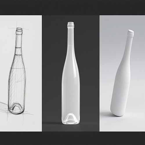 customize alcohol bottle