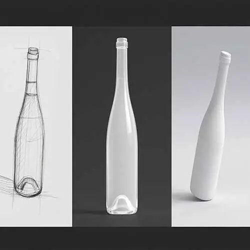 customize alcohol bottle
